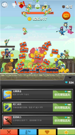 嘉淼科技代理《疯狂点击(Tap Titans)》次日留存达70%