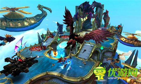 史上首款3D飞行空战ARPG《暴走亚瑟王》今迎封测