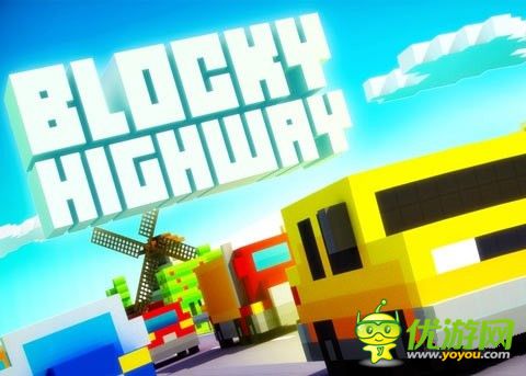 公路竞速手游《Blocky Highway》上架