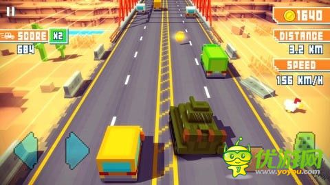 公路竞速手游《Blocky Highway》上架