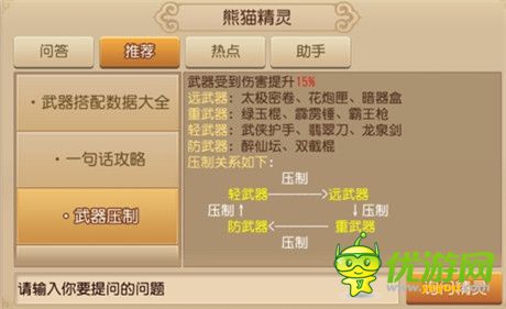 功夫熊猫官方手游真气与武器搭配小指南