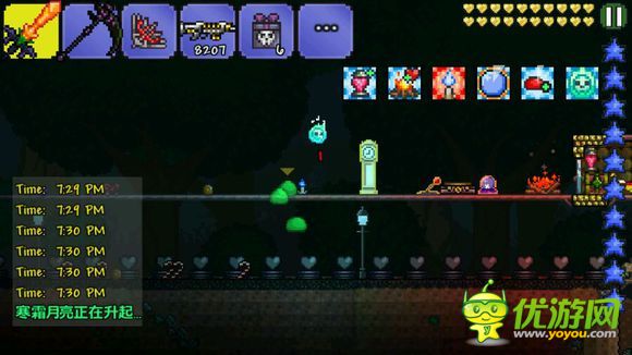 泰拉瑞亚terraria1.2.4新版boss寒霜月亮怎么打