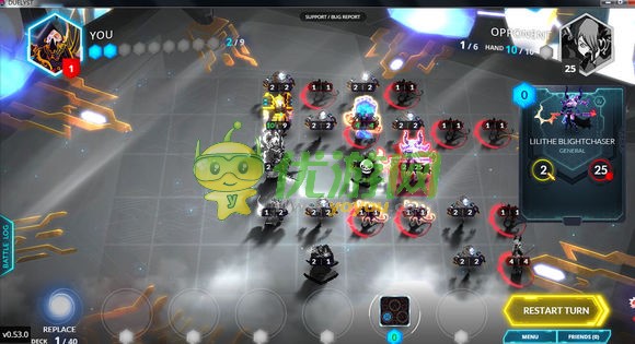 决斗英雄Duelyst挑战7-1通关攻略