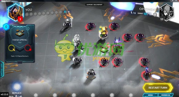 决斗英雄Duelyst挑战7-1通关攻略