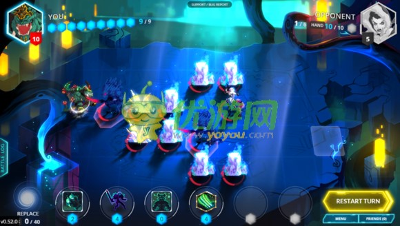 决斗英雄Duelyst挑战5-2通关攻略