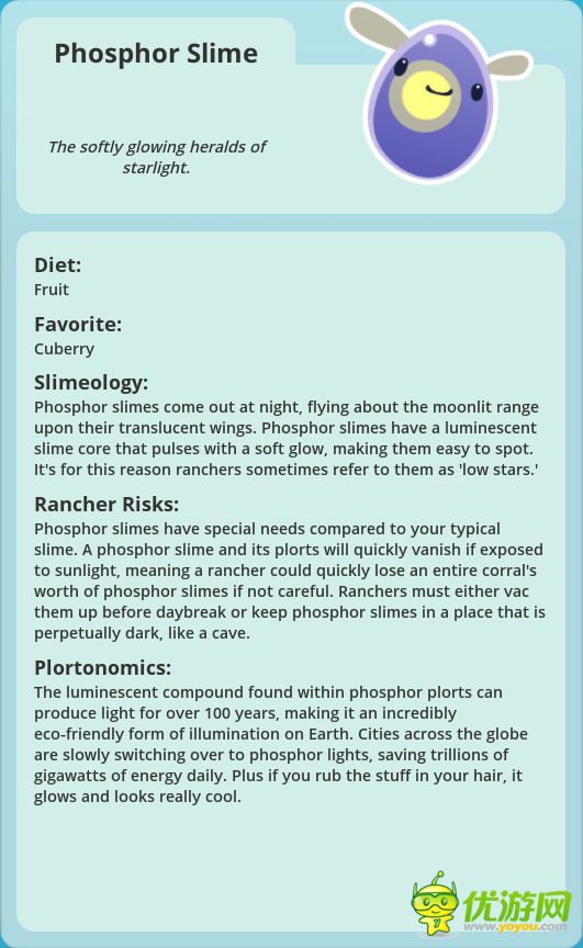 史莱姆牧场slime rancher荧光史莱姆详解