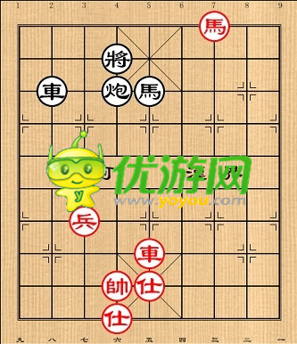 象棋残局第16关干盘华岳怎么过