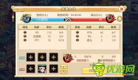 水滸q傳手游陣營(yíng)玩法攻略
