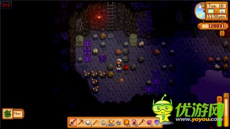 星露谷物语stardewvalley铜铁金煤地点详解