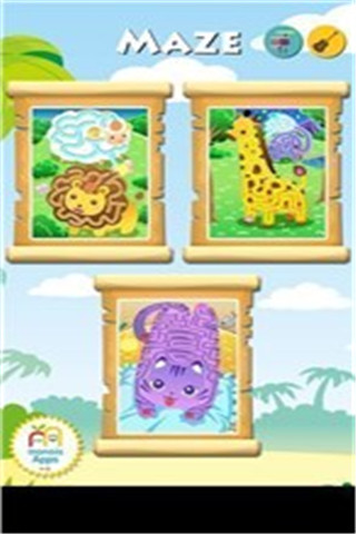 可愛(ài)的動(dòng)物迷宮截圖欣賞