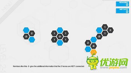 六角细胞Hexcells基础规则详解