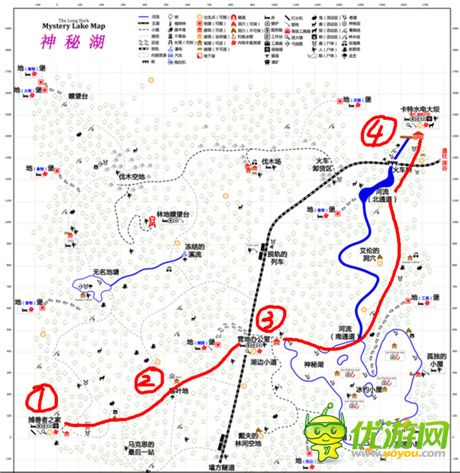 漫漫长夜thelongdark绝望的救援路径图分享