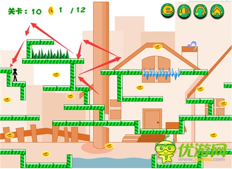 4399游戏火柴人吃豆豆全图文通关攻略分享