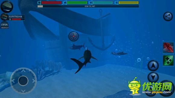 终极鲨鱼模拟器捕猎战斗秒杀心得攻略