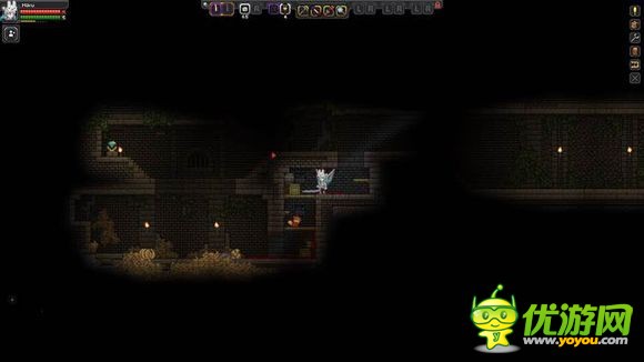 星界边境1.0starbound地下挖矿快速回城方法