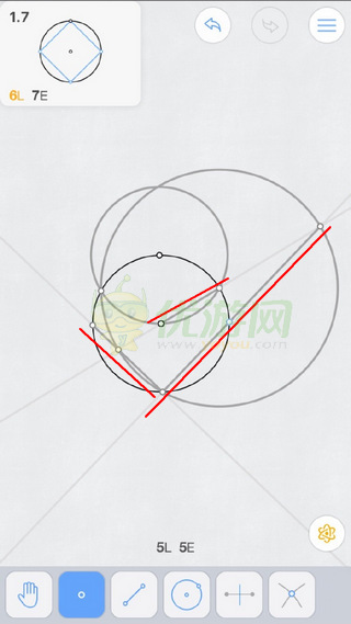 Euclidea几何构建1.7通关攻略