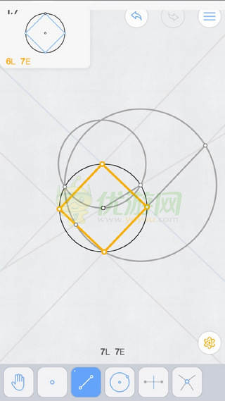 Euclidea几何构建1.7通关攻略