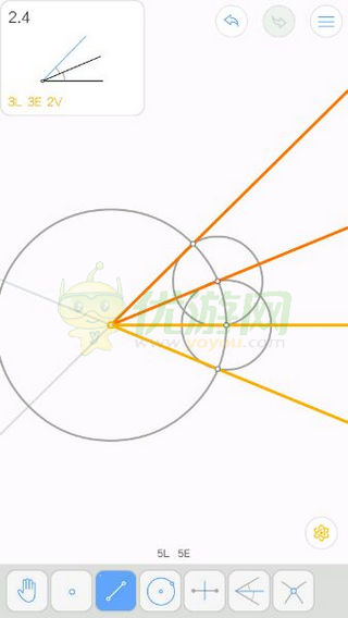 Euclidea几何构建2.4通关攻略