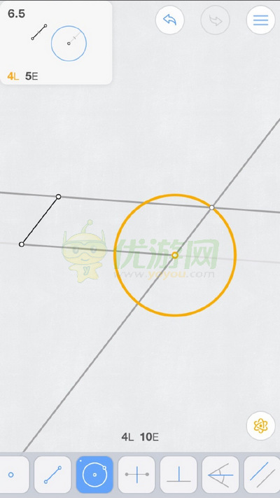 Euclidea几何构建6.5通关攻略