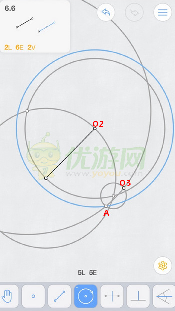 Euclidea几何构建6.6通关攻略