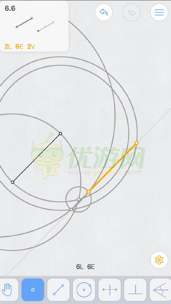 Euclidea几何构建6.6通关攻略