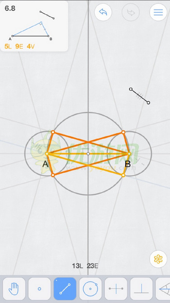 Euclidea几何构建6.8通关攻略