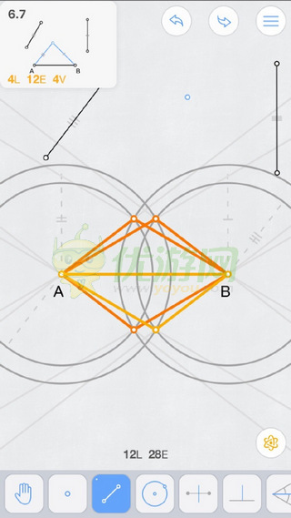 Euclidea几何构建6.7通关攻略