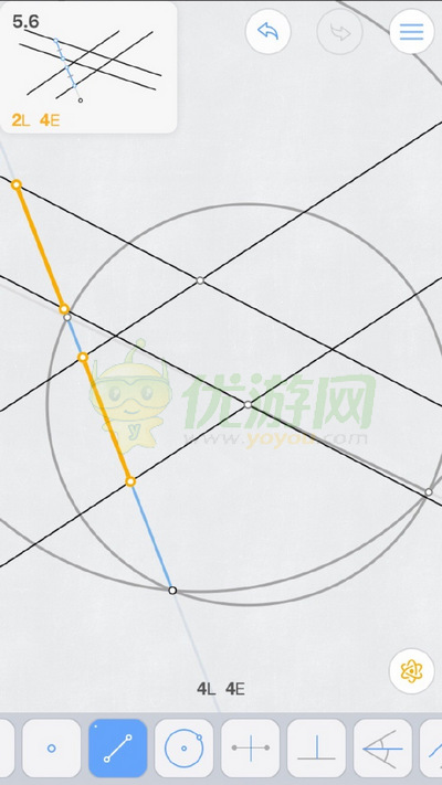 Euclidea几何构建5.6通关攻略