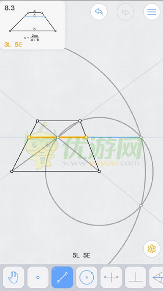 Euclidea几何构建8.3通关攻略