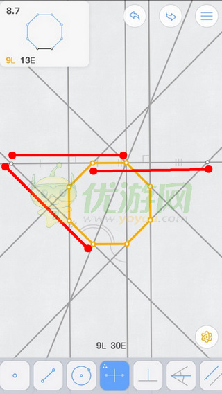 Euclidea几何构建8.7通关攻略