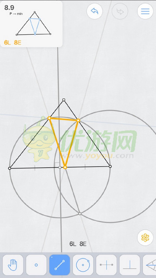 Euclidea几何构建8.9通关攻略