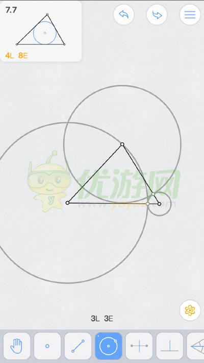 Euclidea几何构建7.7通关攻略