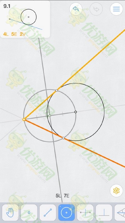 Euclidea几何构建9.1通关攻略