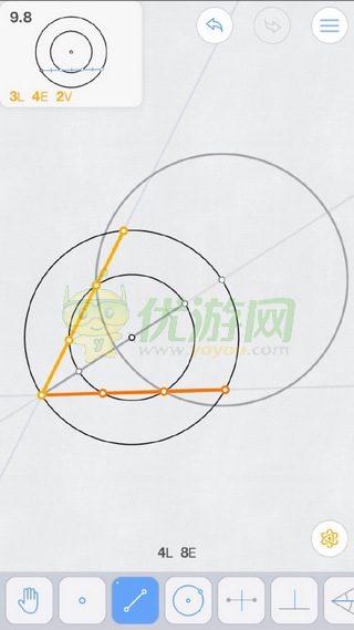 Euclidea几何构建9.8通关攻略