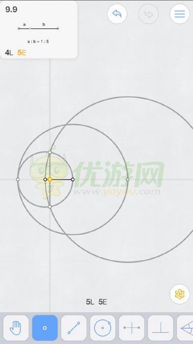 Euclidea几何构建9.9通关攻略