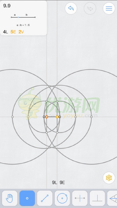 Euclidea几何构建9.9通关攻略