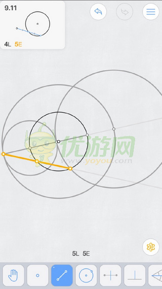 Euclidea几何构建9.11通关攻略