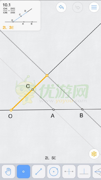 Euclidea几何构建10.1通关攻略