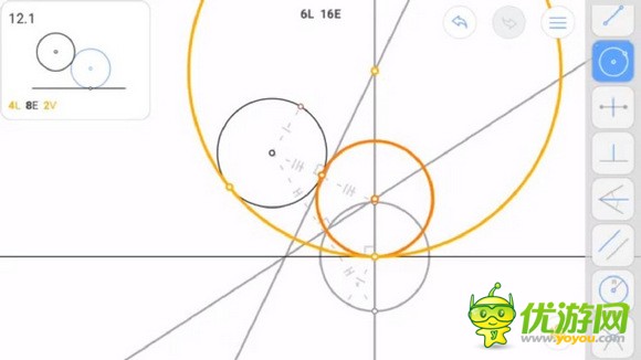 Euclidea几何构建12.1通关攻略