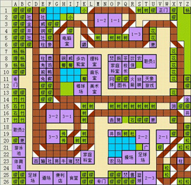 口袋学院物语1地图2怎么布局