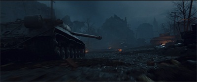 《坦克世界闪击战》CG首曝，虎式与IS-3的暗夜对决！