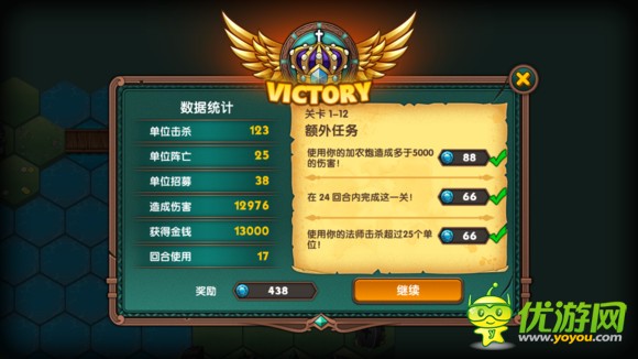 军团战棋legionwars人族1-12关地狱难度完美通关攻略