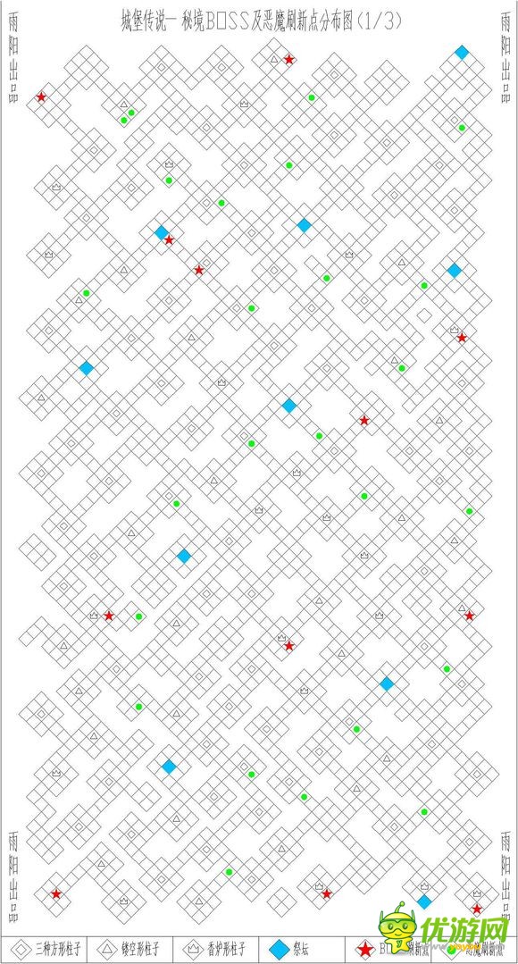 城堡传说迷境BOSS及恶魔刷新点分享