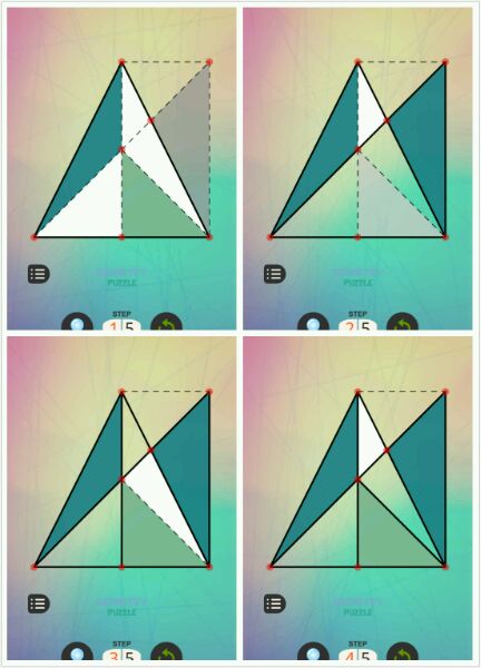 geom puzzle几何谜题B-7如何三星过关