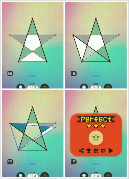 geom puzzle几何谜题c-7如何三星过关