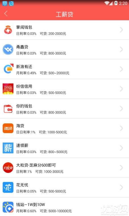 米房借條APP