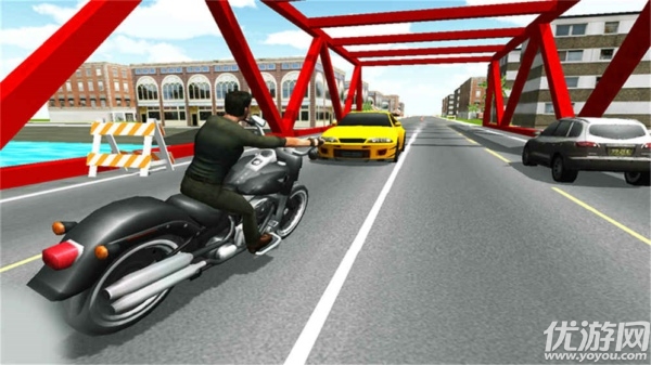 摩托赛车3D游戏下载