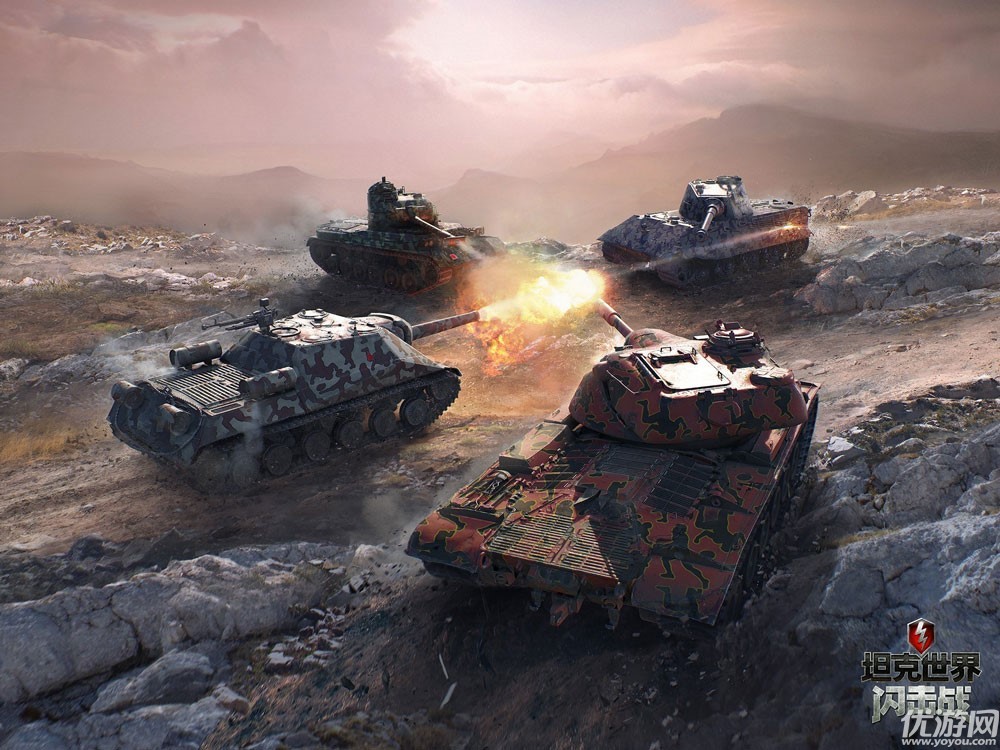 12月14日《坦克世界闪击战》App Store首发公测！重返战争时刻