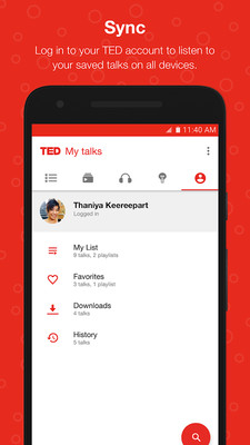 TED演講APP截圖欣賞