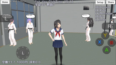 模拟女生校园手游下载游戏截图